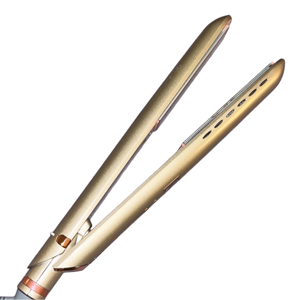 infinitiPRO by Conair Frizz Free 1" Flat Iron Hair Straightener Champagne Color